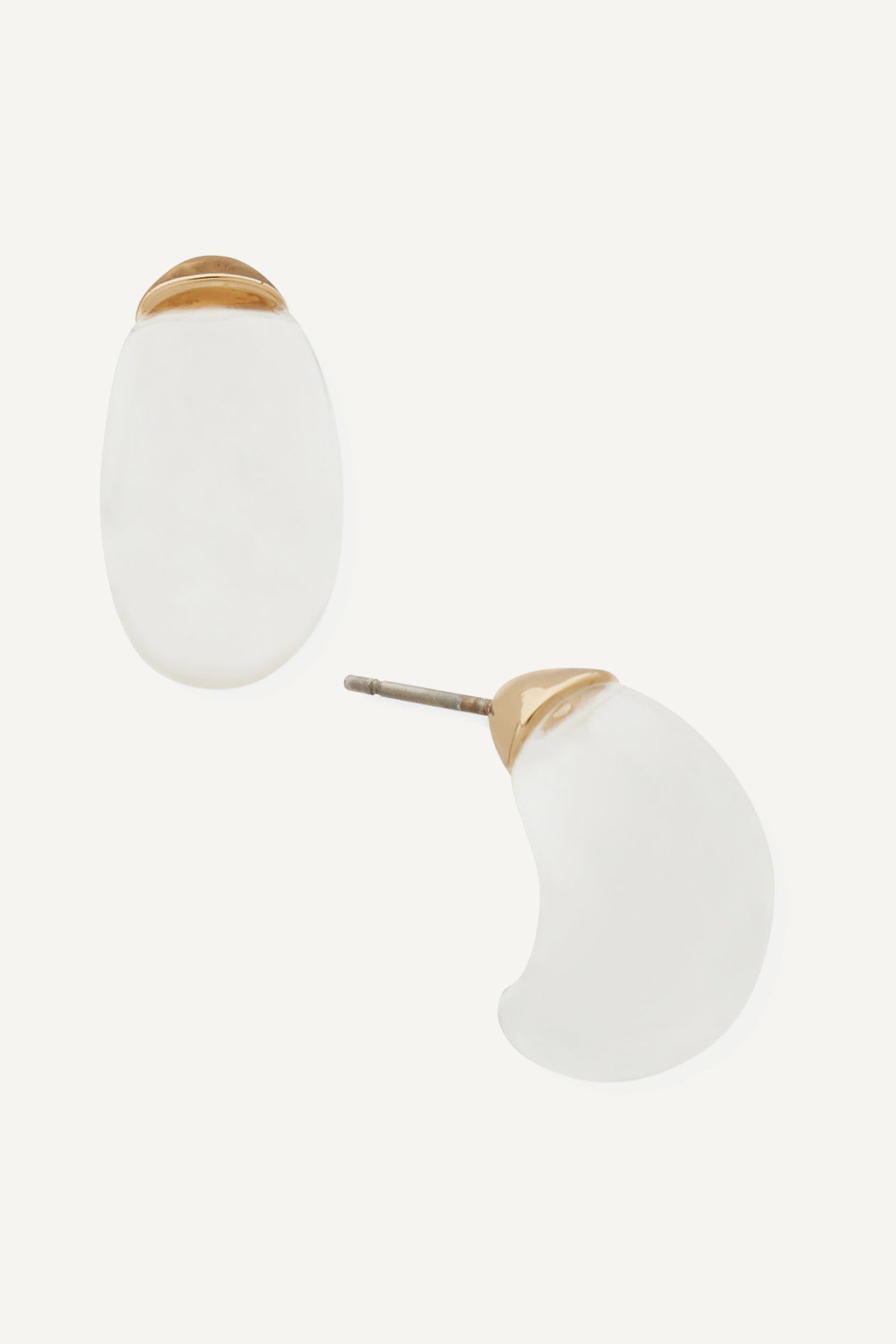 Women White Earring