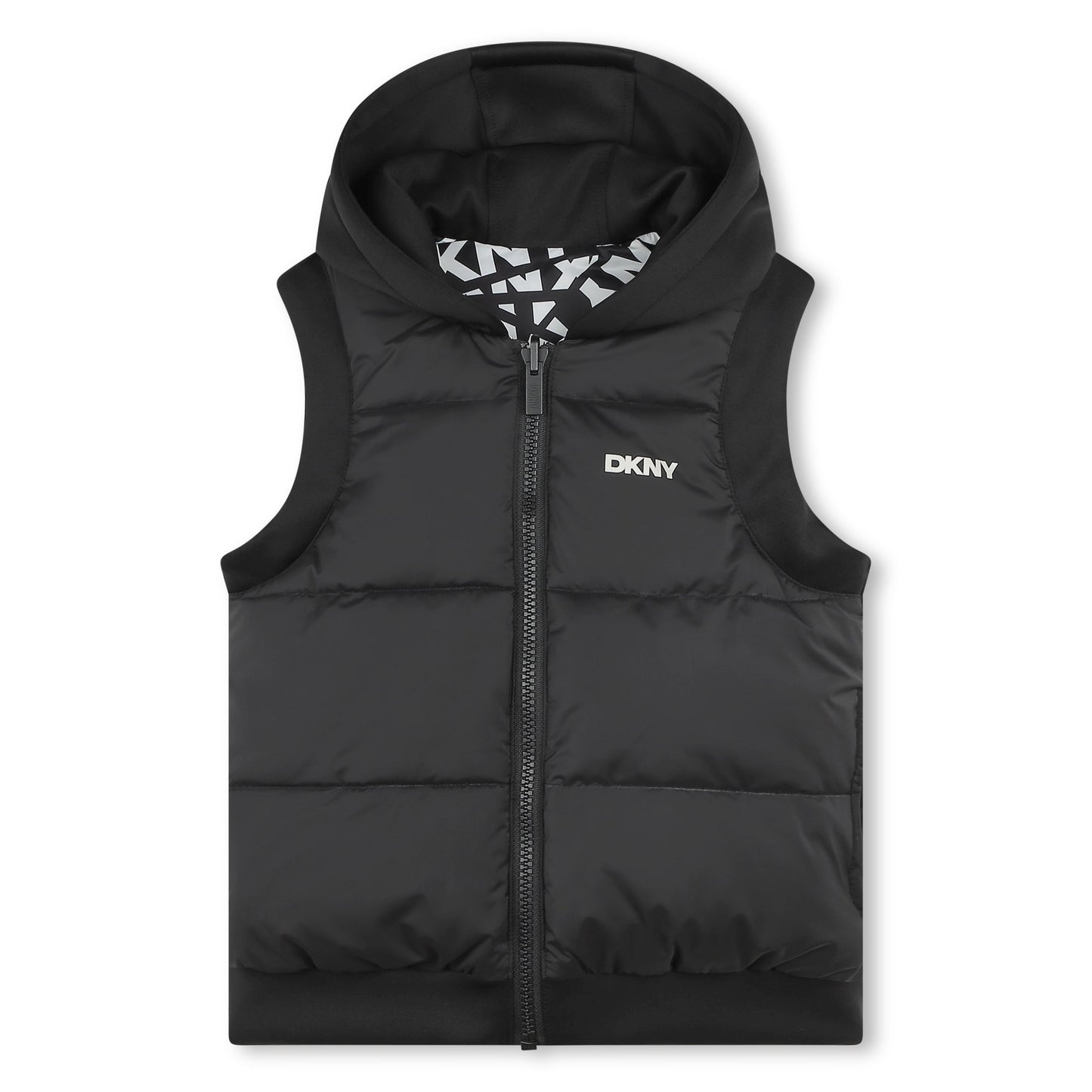 SLEEVELESS REVERSIBLE PUFFER VEST