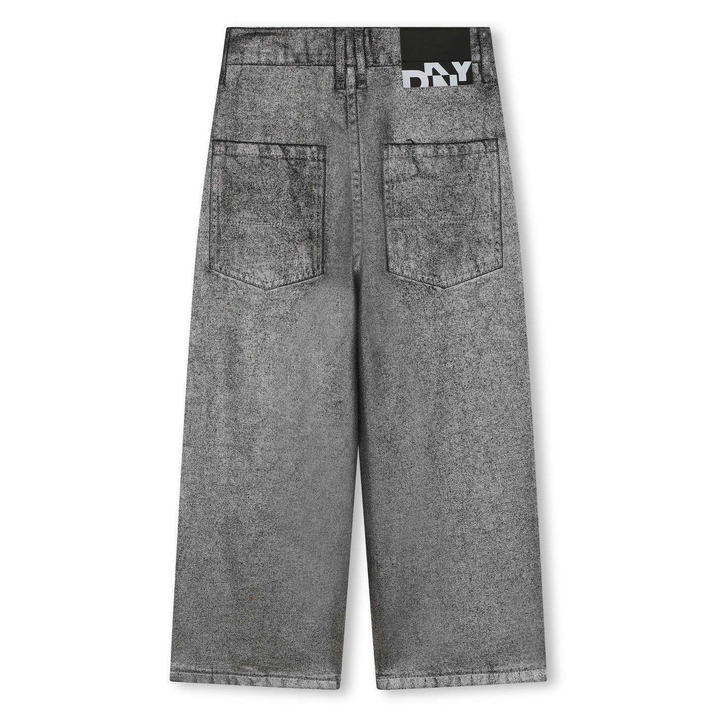 DENIM STRAIGHT TROUSERS