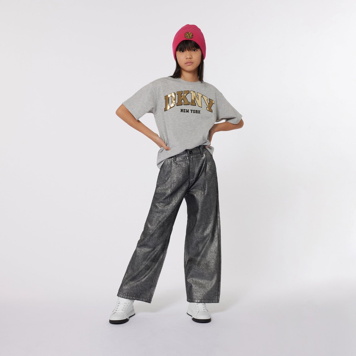 DENIM STRAIGHT TROUSERS