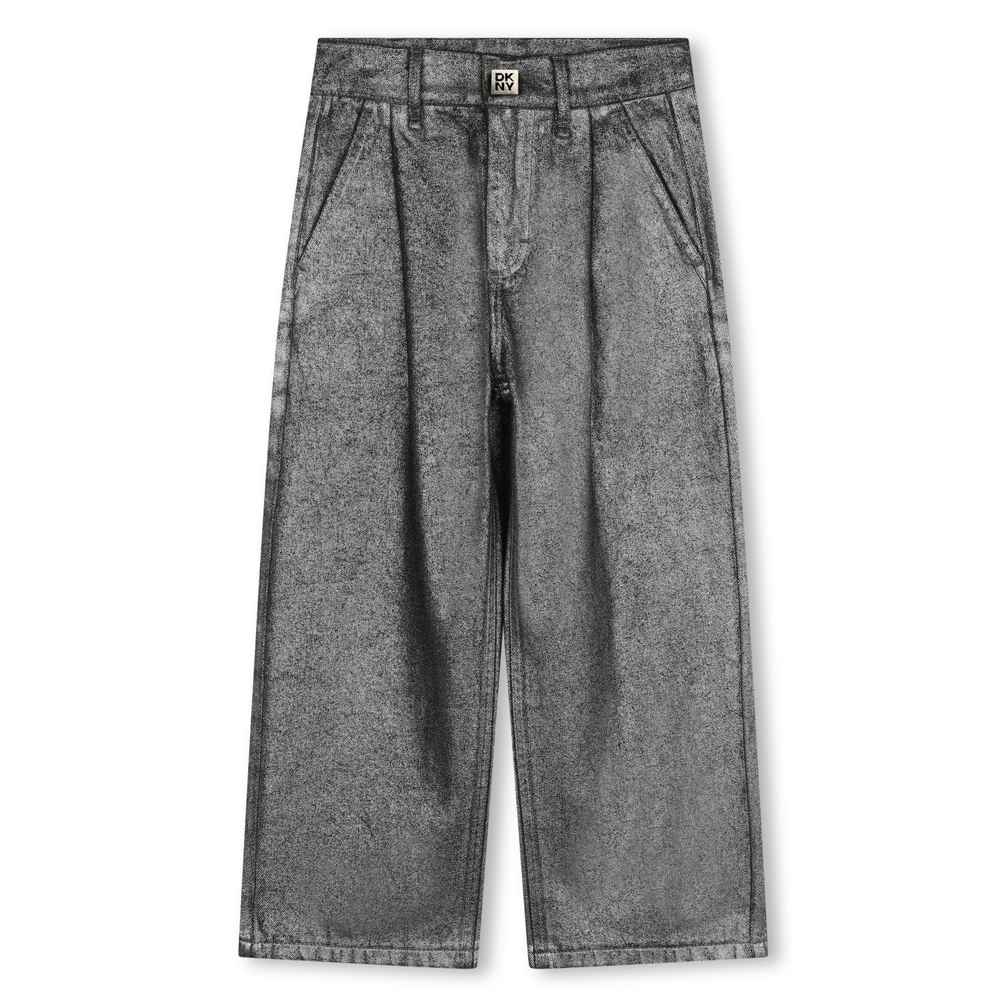 DENIM STRAIGHT TROUSERS