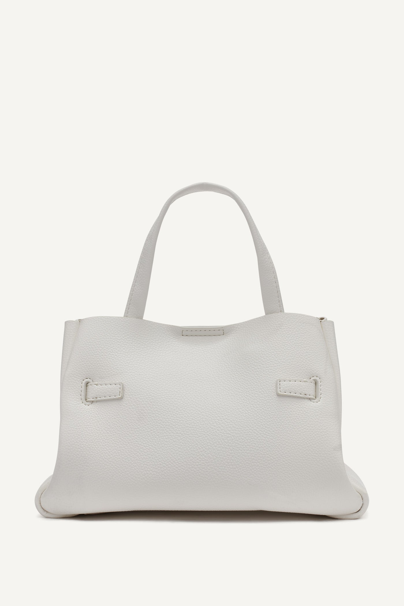DKNY BRYAR SMALL SATCHEL BAG WHITE