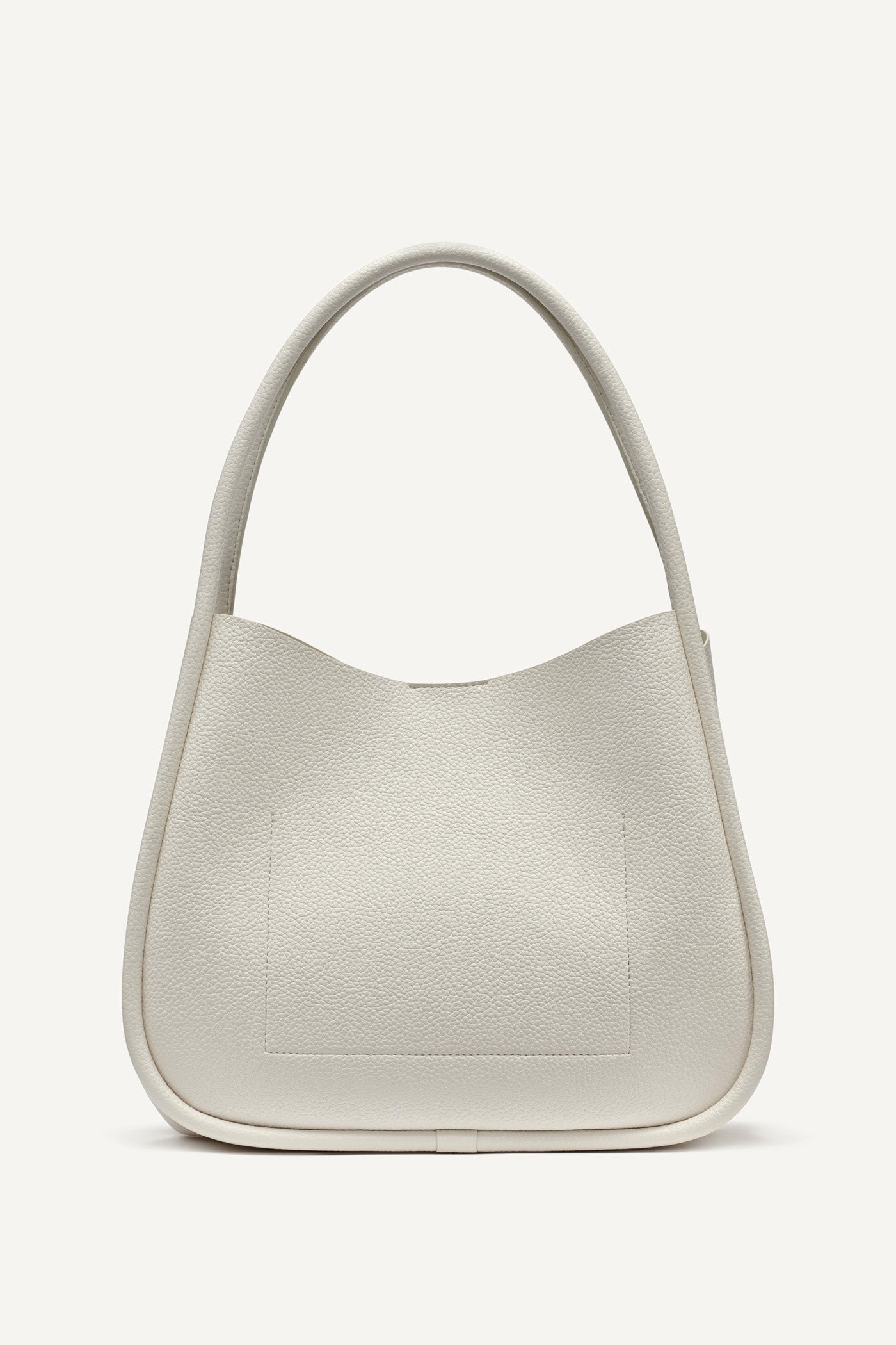 DKNY CAPRI LARGE HOBO BAG WHITE