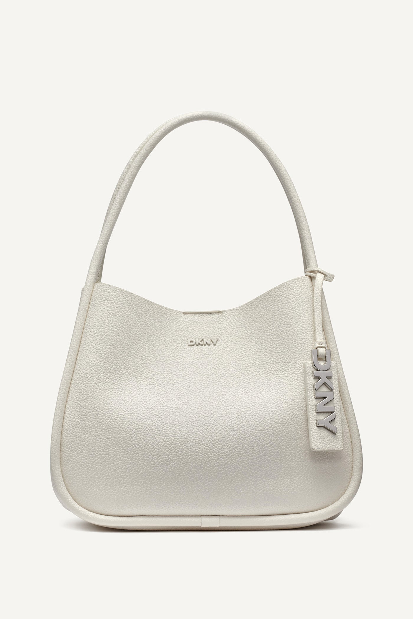 DKNY CAPRI LARGE HOBO BAG WHITE