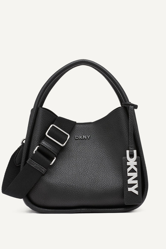 DKNY CAPRI MEDIUM HOBO BAG BLACK