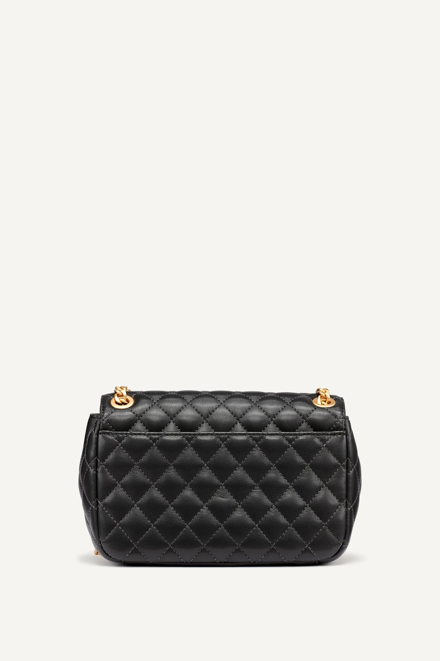DKNY FINLEY MEDIUM FLAP SHOULDER BAG BLACK