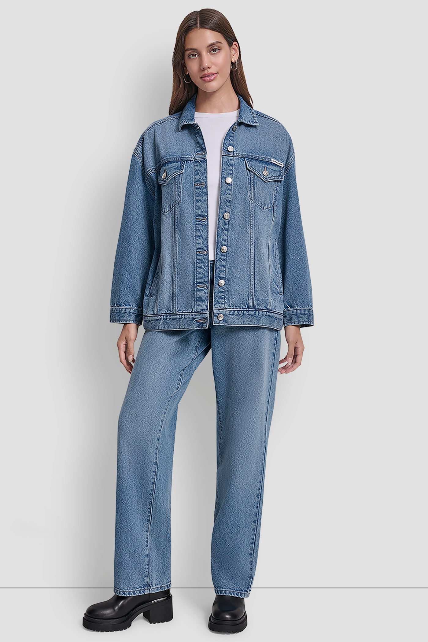 MAXI DENIM JACKET
