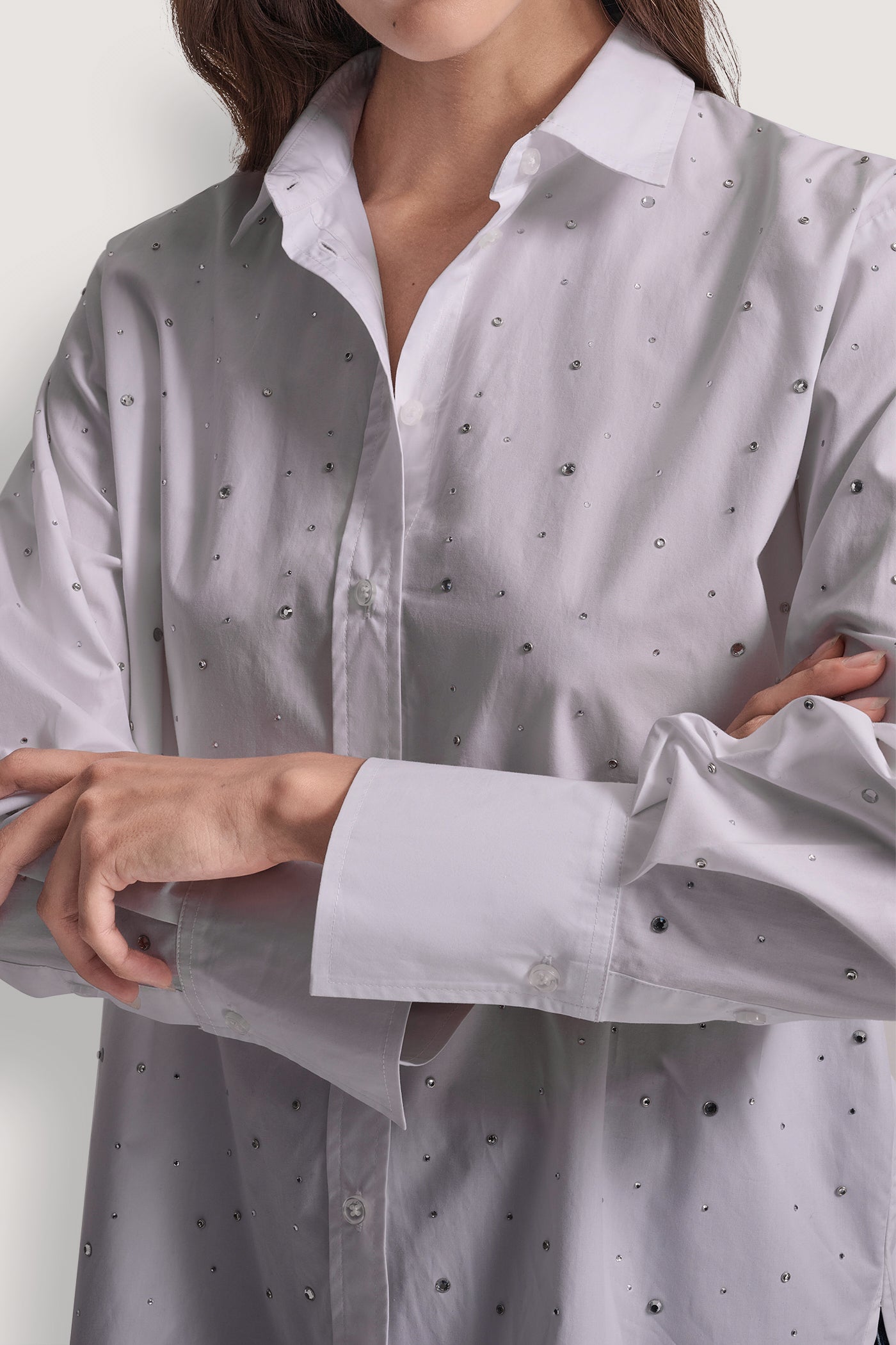 LONG SLEEVE POPLIN B