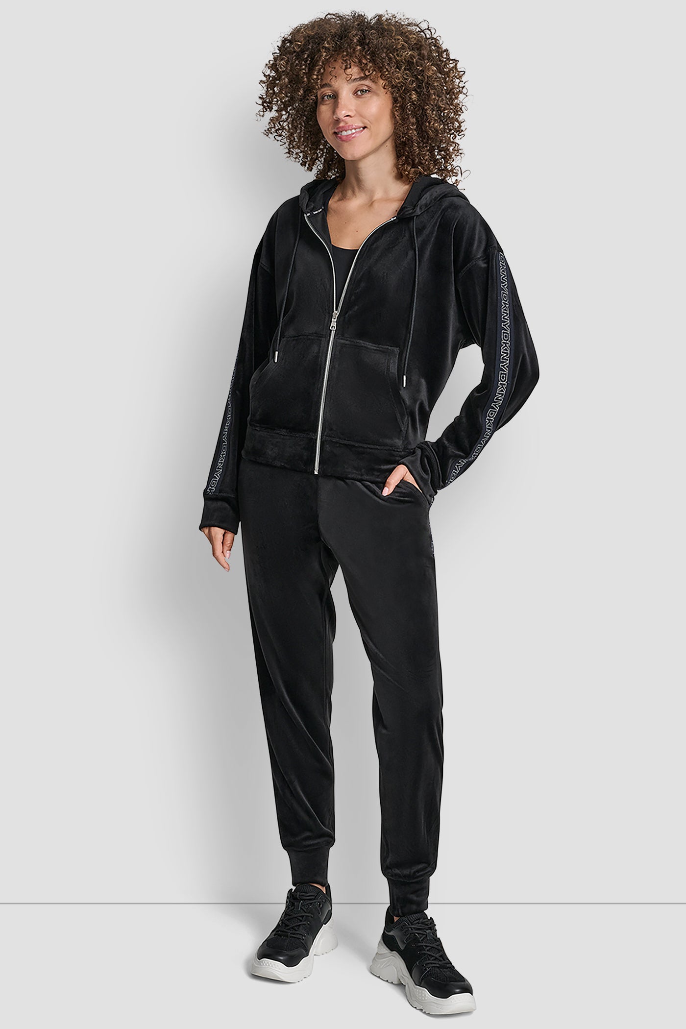 ZIP H/D W/LG ELASTIC