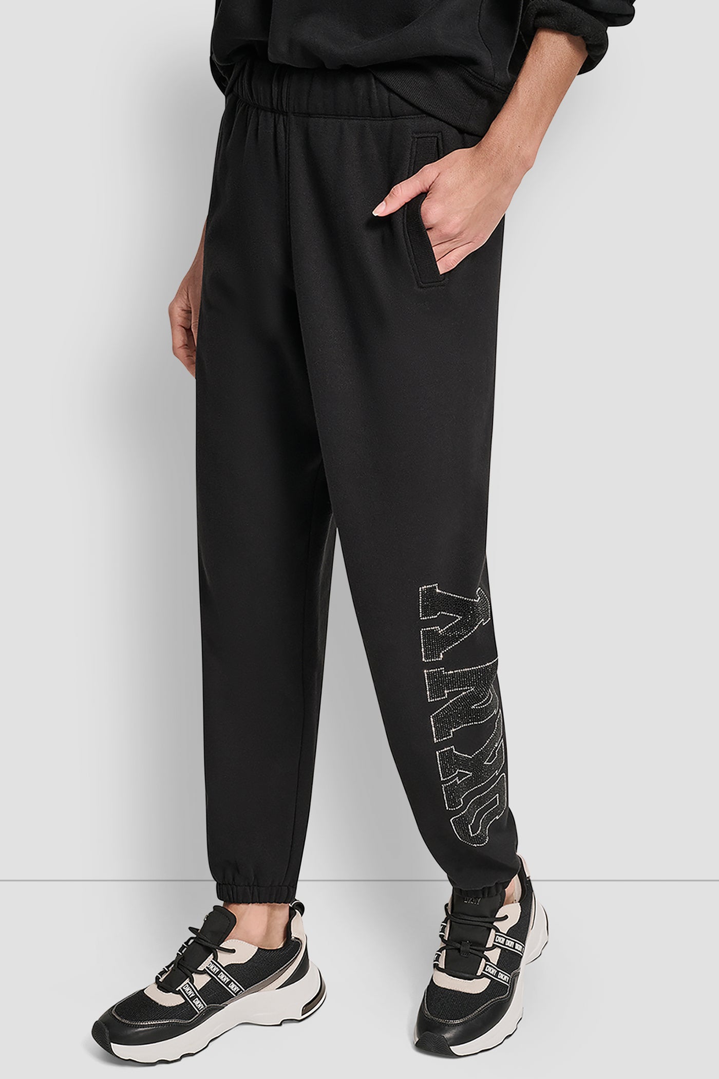 RHINESTONE LG HI-RISE JOGGER