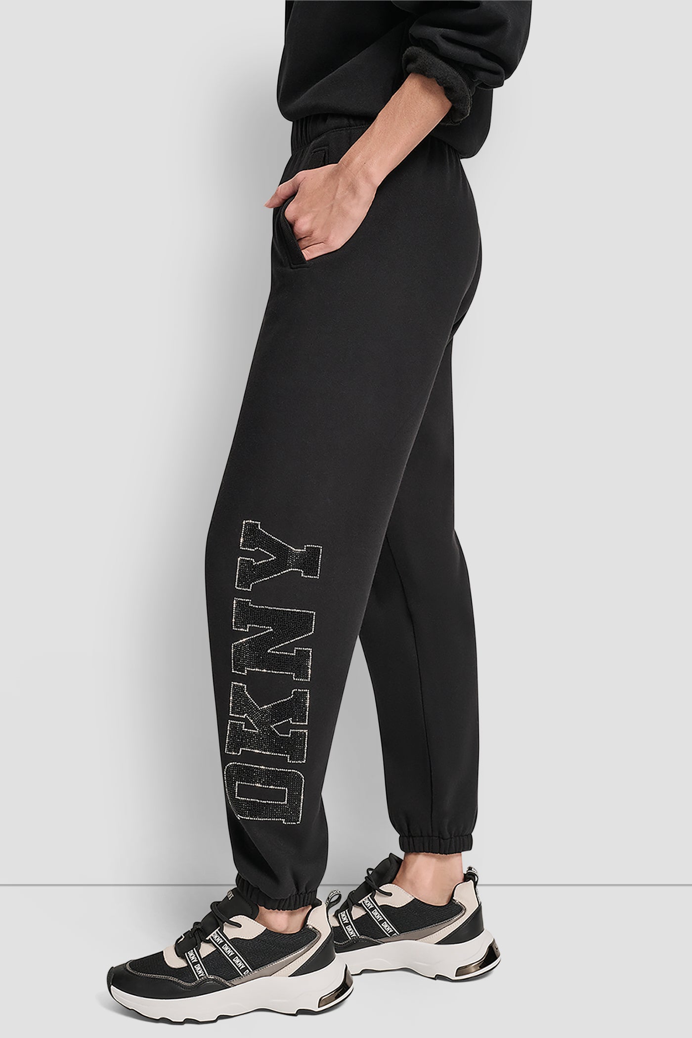 RHINESTONE LG HI-RISE JOGGER