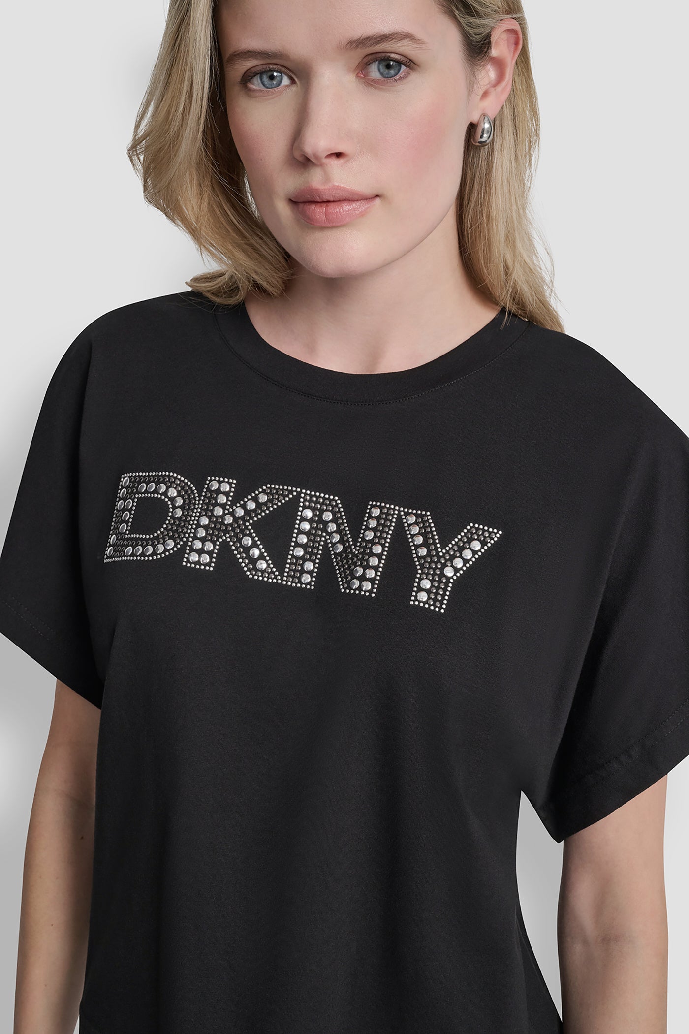 WIDE SLEEVE CMS BLING TOP