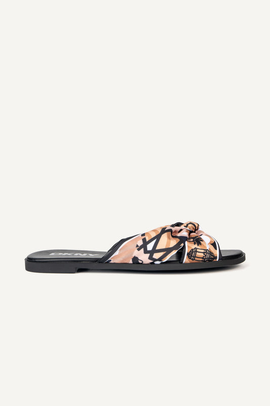 DKNY X DINA SAADI WANDA BOW WIDE - FLATS