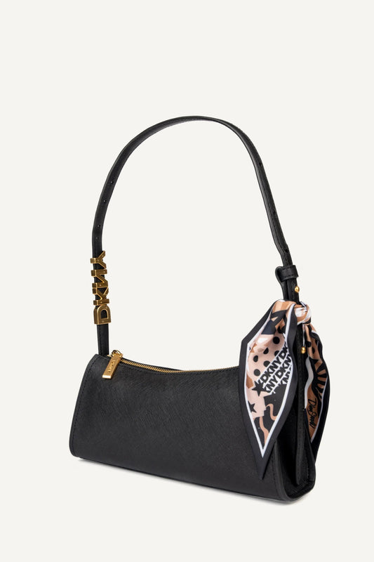 حقيبة كتف آفريل بسحاب علوي DKNY × دينا سعدي