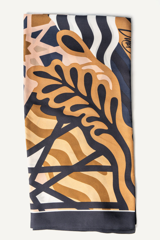 DKNY X DINA SAADI SQUARE RAMADAN SCARF