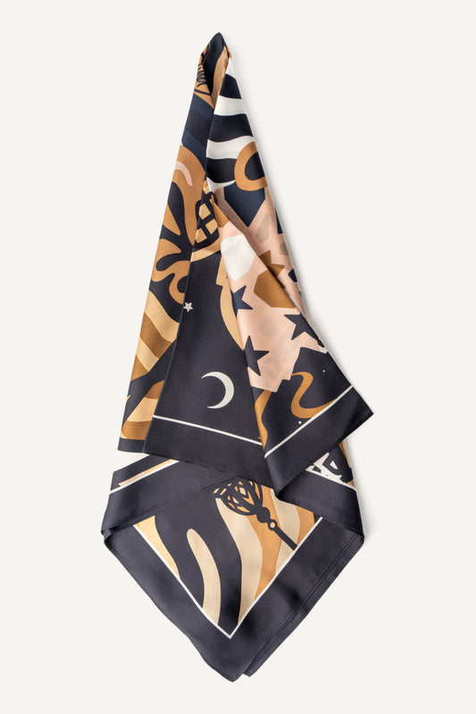DKNY X DINA SAADI SQUARE RAMADAN SCARF