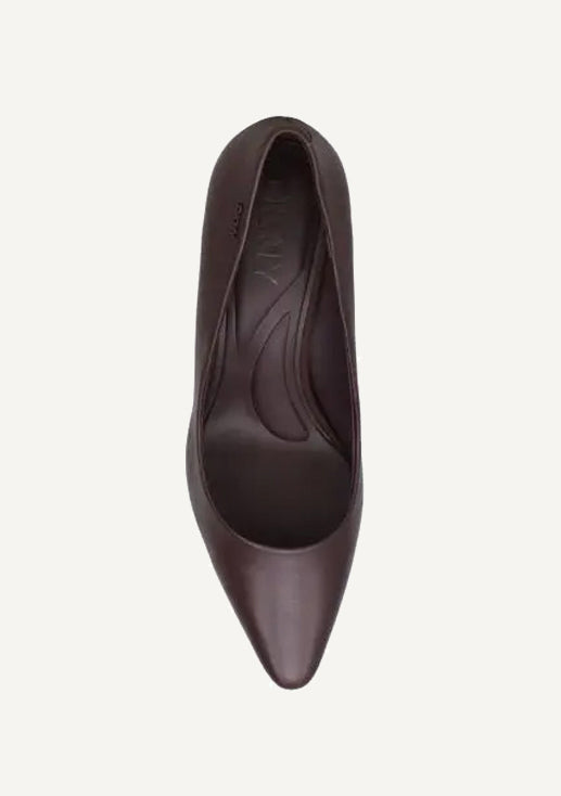 CHARLIE MID HEELED POINTED PUMP