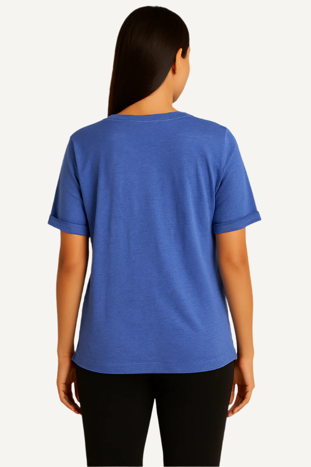 SHORT-SLEEVED CREW NECK T-SHIRT
