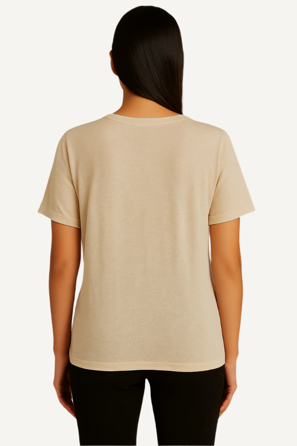 SHORT-SLEEVED CREW NECK T-SHIRT