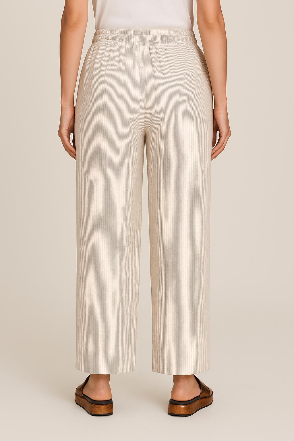 PULL ON WIDE LEG PANT
