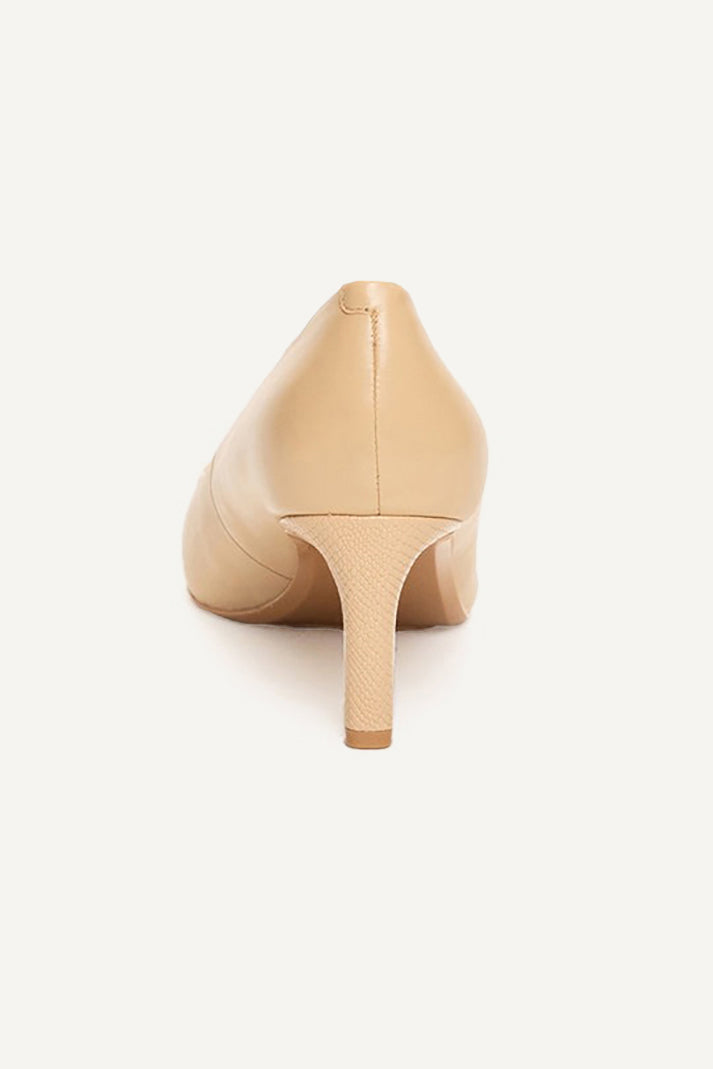 CHARLIE MID HEELED POINTED PUMP