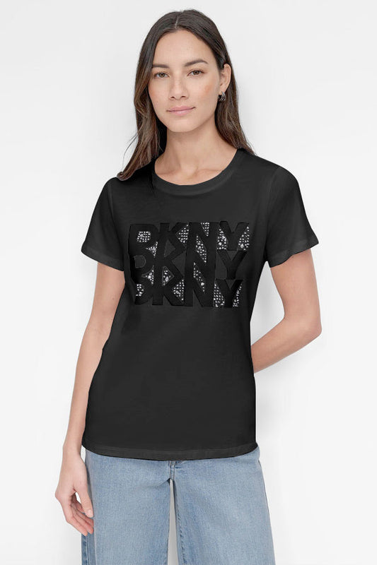 DKNY RHINESTONE TEE