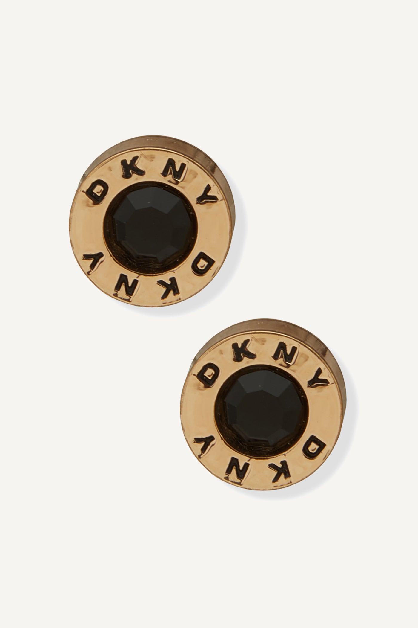 Women Rivet Logo Earring