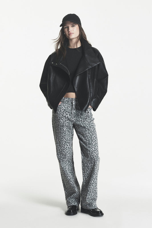 High-Rise Denim Pant