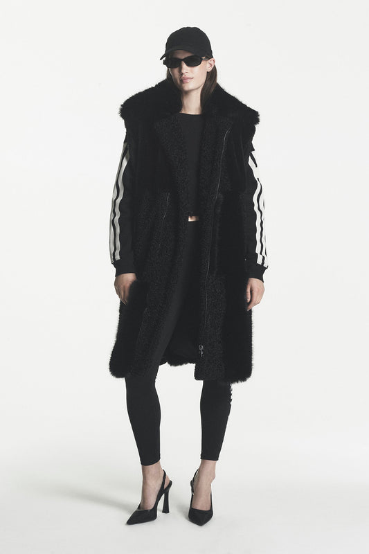 Black Longline Coat
