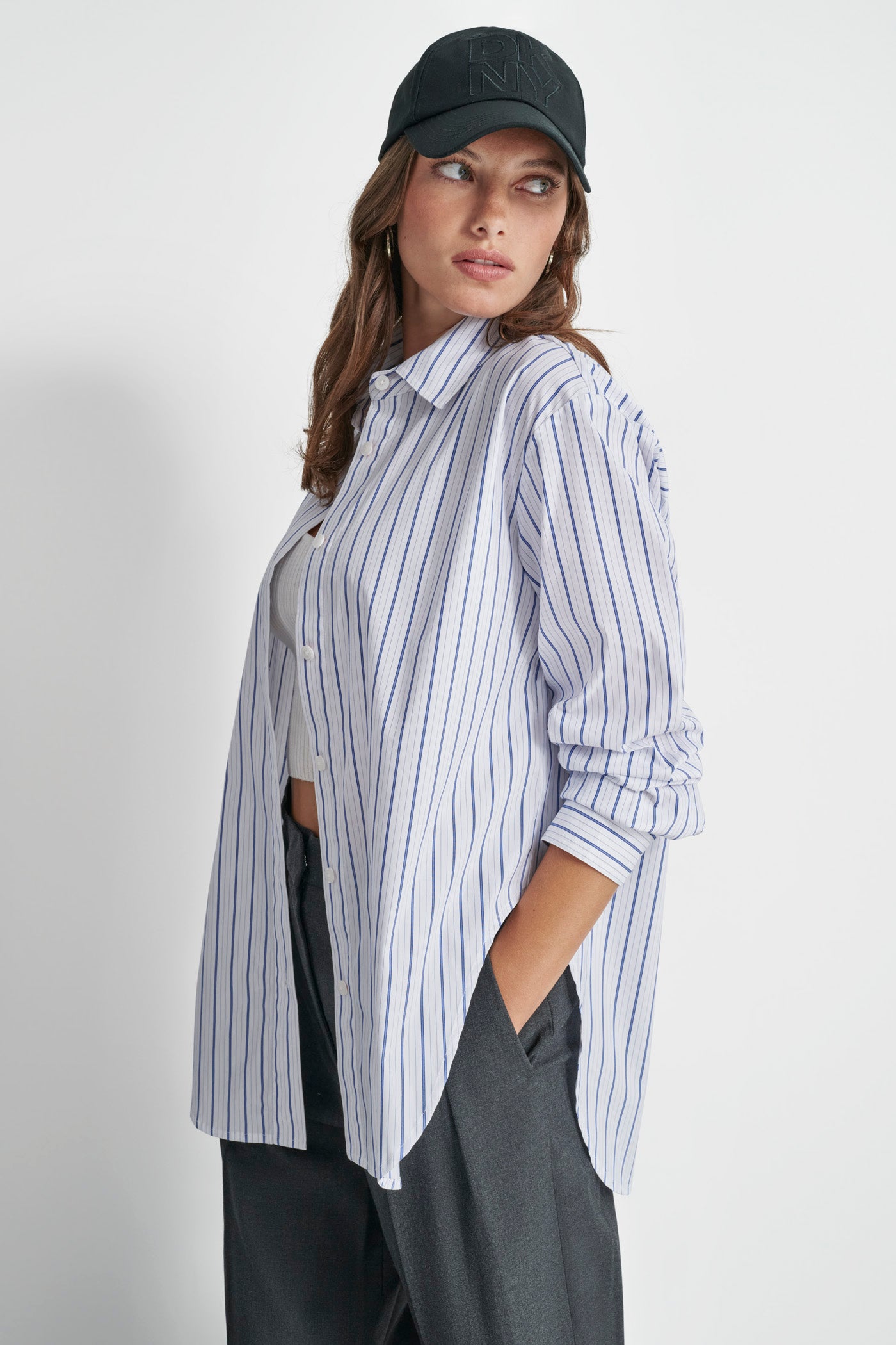 LONG SLEEVE SHIRT WITH STRIPES