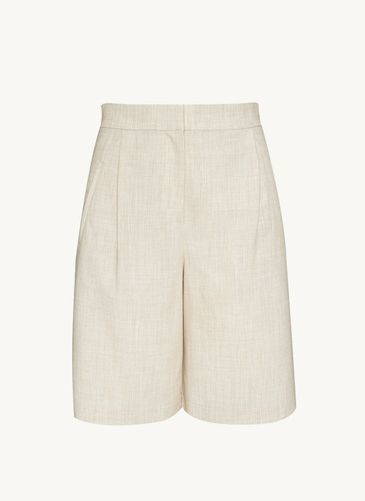 Pleated Shorts