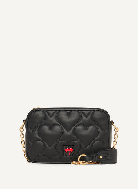 Heart Of Ny Quilted Shoulder Bag