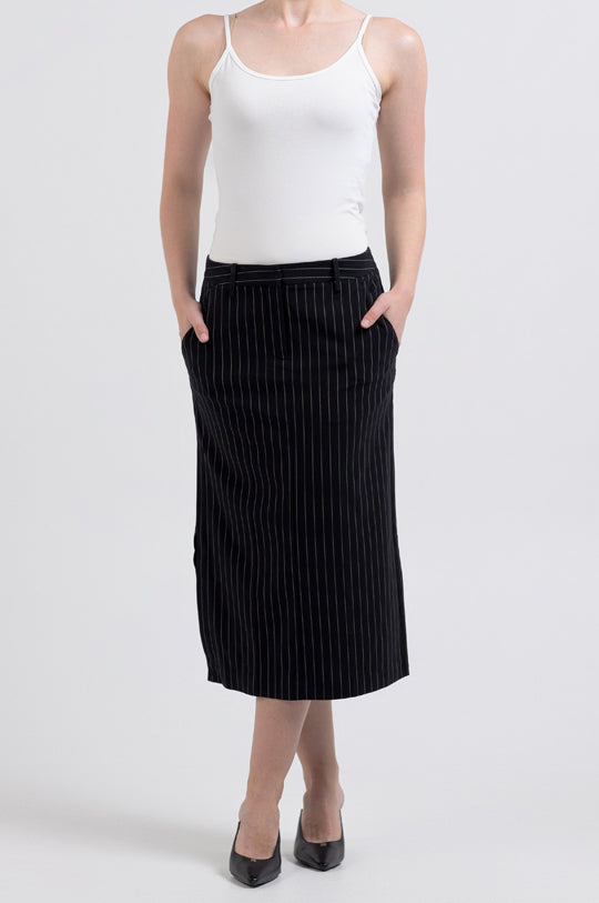 PENCIL MIDI SKIRT