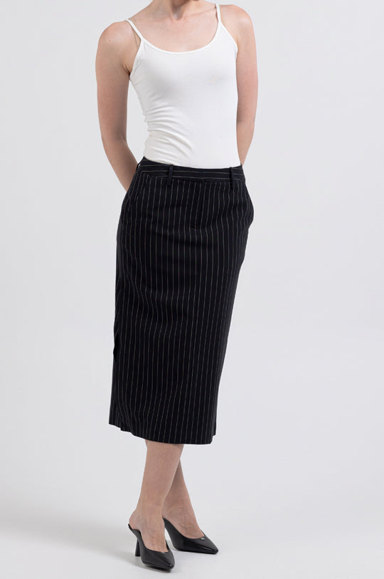 PENCIL MIDI SKIRT