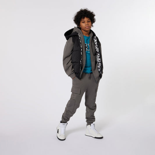 JOGGING BOTTOMS WITH PATCH POCKETS