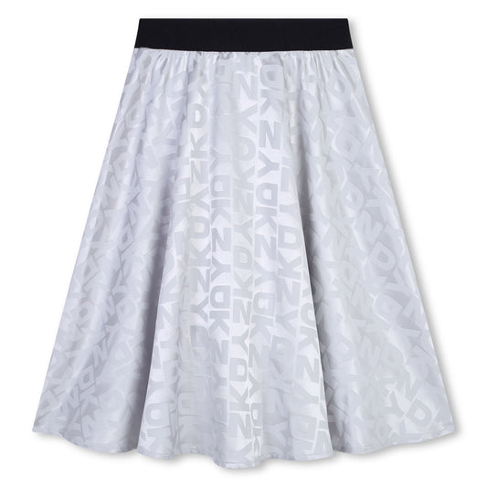 MIDI SKIRT WITH LOGO