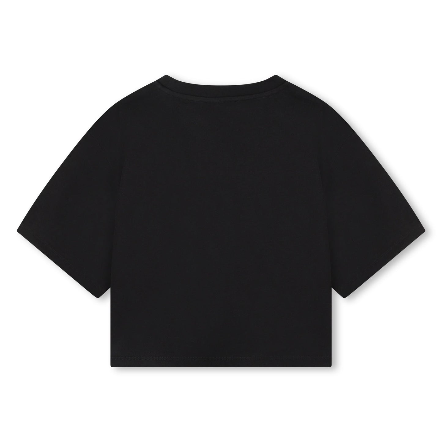 SMALL SLEEVE CREW NECK TEE WITH LOGO