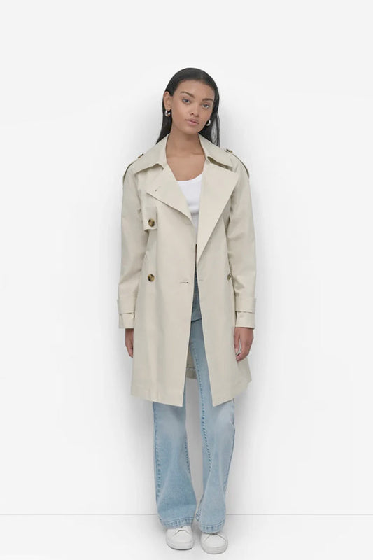 DOUBLE BREASTED TRENCH COAT