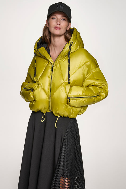 CROPPED PUFFER JACKET