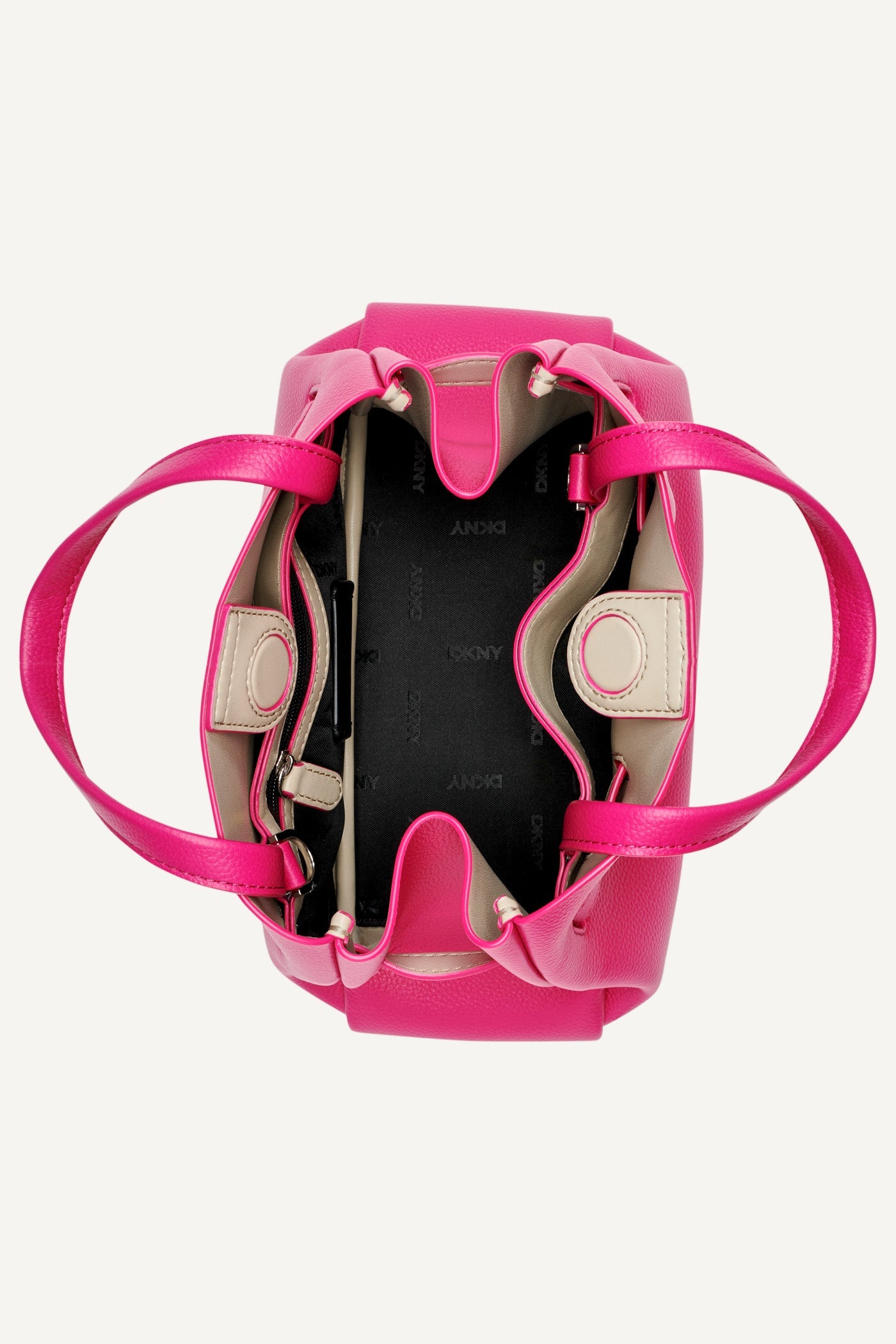 DKNY BRYAR LARGE SATCHEL BAG PINK