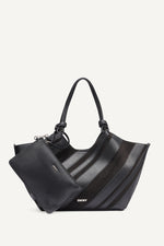 PAULA MEDIUM STRIPED TOTE