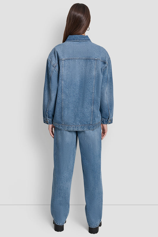 MAXI DENIM JACKET