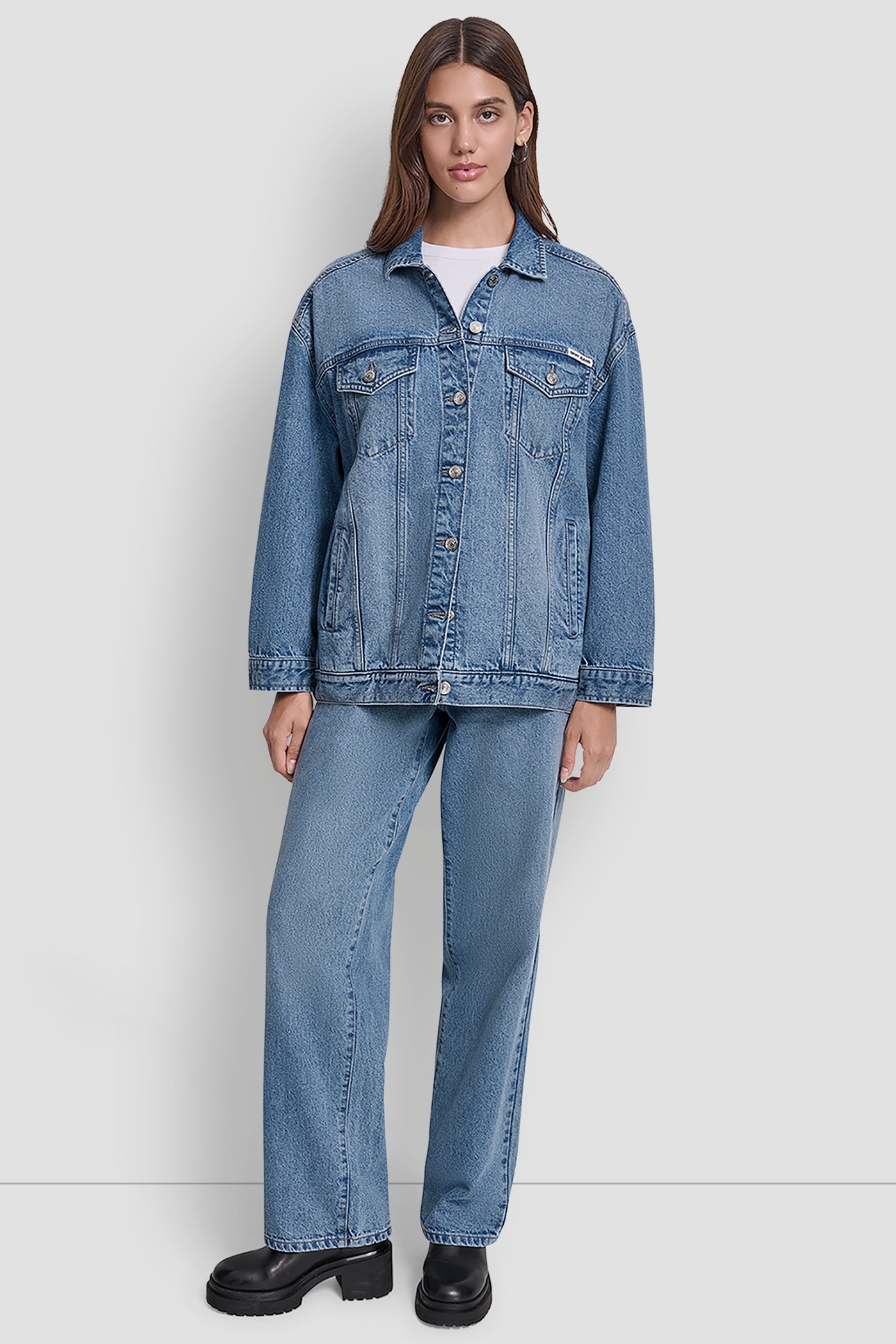 MAXI DENIM JACKET
