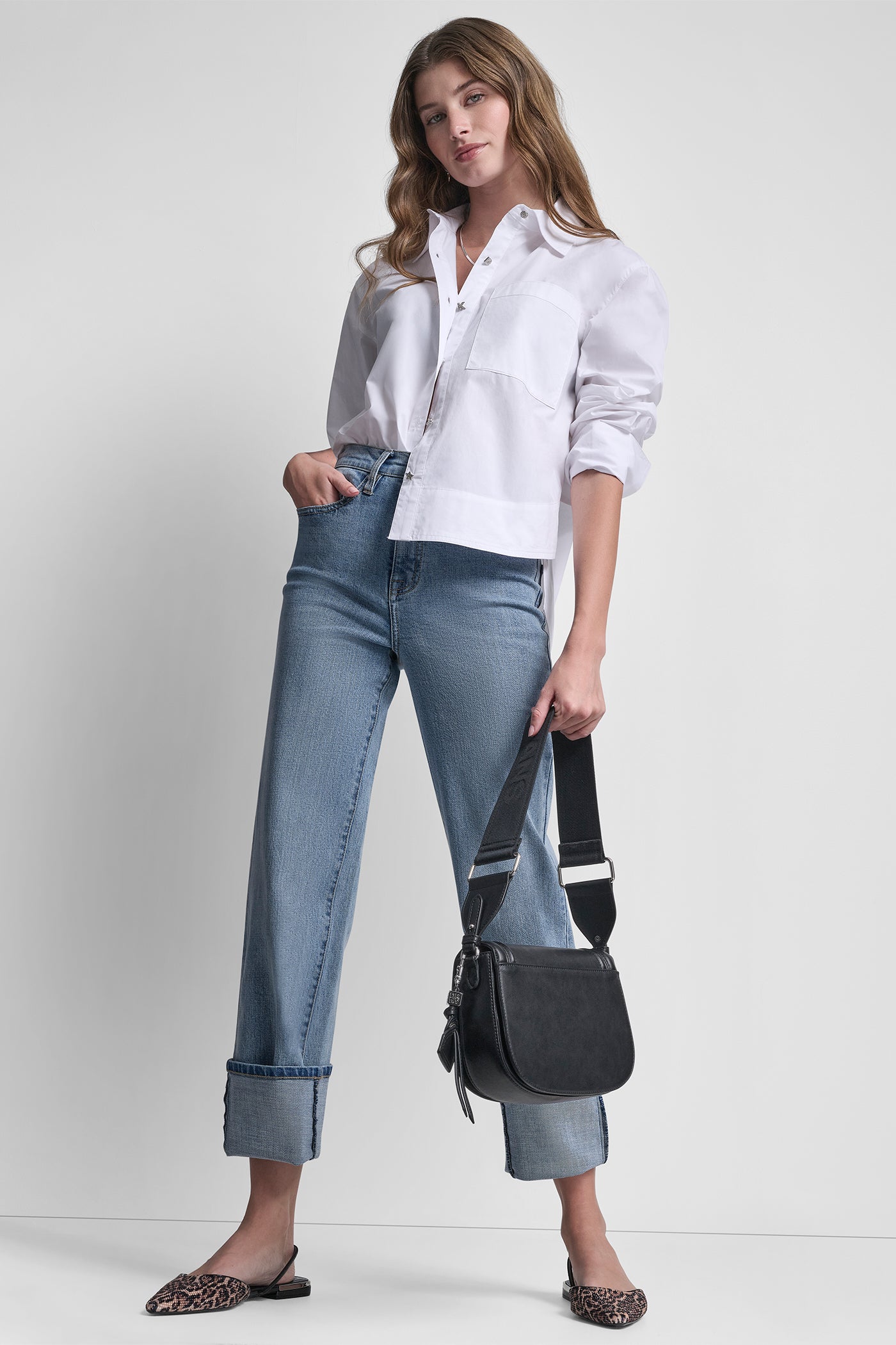 LONG SLEEVE BUTTON FRONT SHIRT