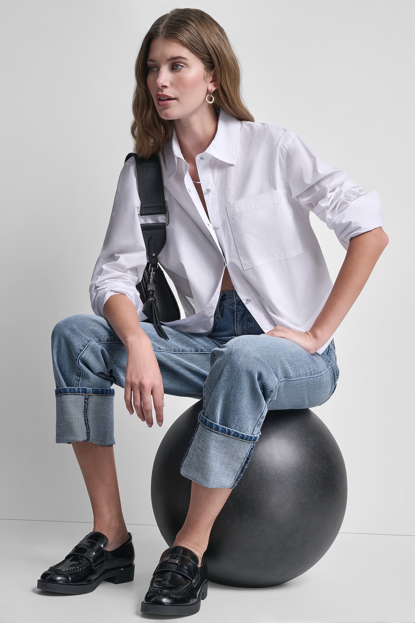 LONG SLEEVE BUTTON FRONT SHIRT