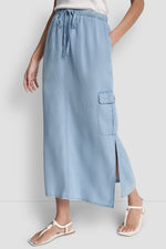 GARMENT DYE TIE WAIST