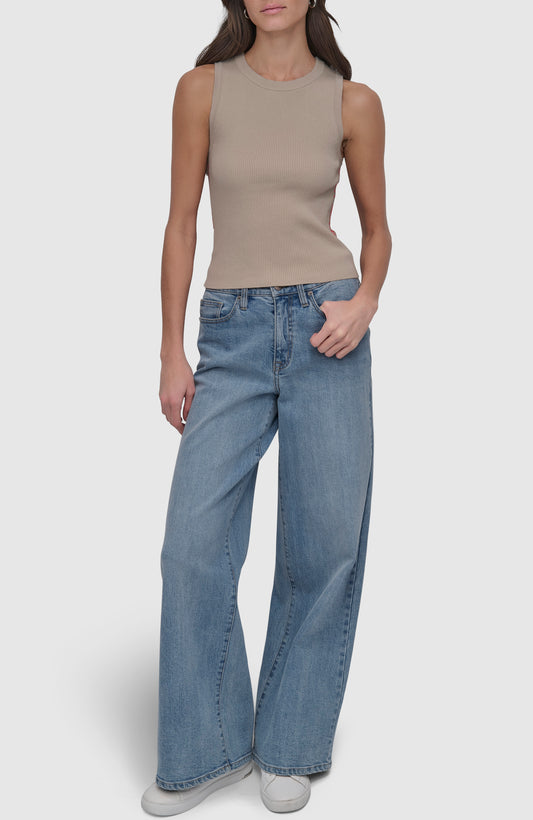 SIDE LOGO TRIM RIB S