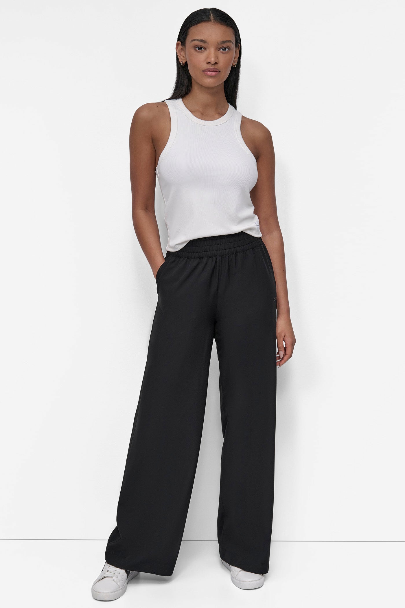 HI-RISE WIDE LEG PANTS