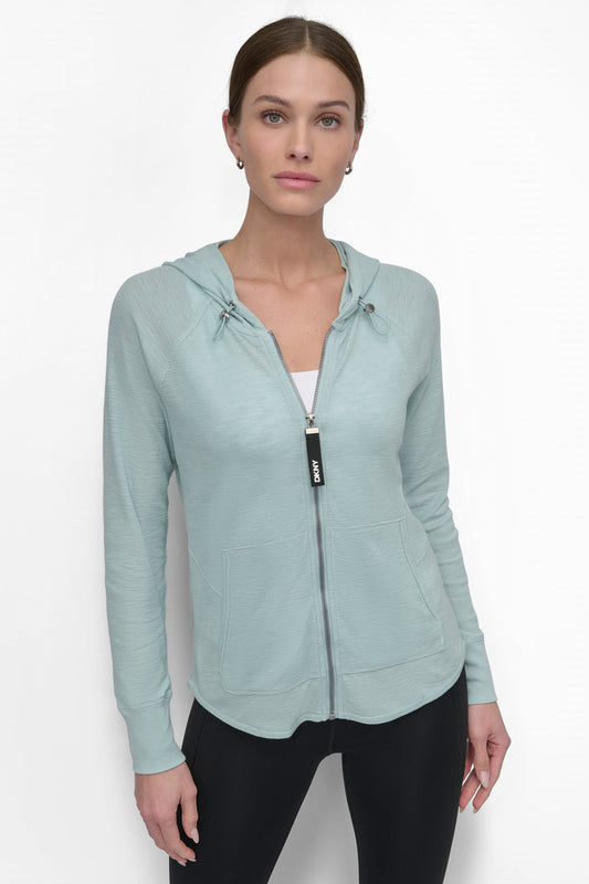 ZIP FRT HD JACKET W/BNG