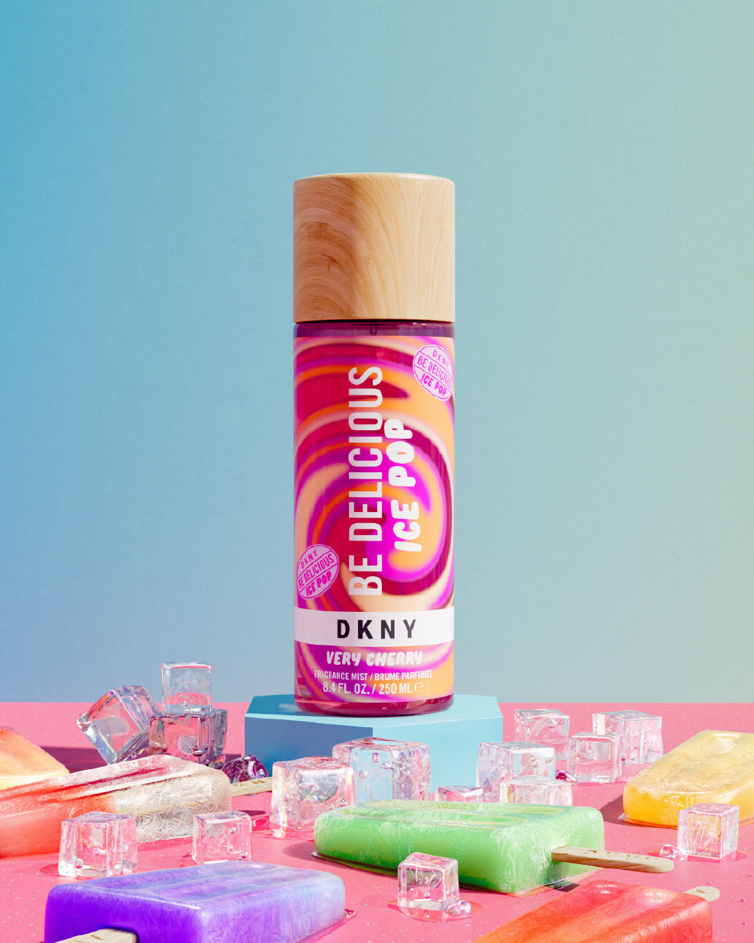 DKNY ICE POP SUMMER COLLECTION VERY CHERRY 250ML BODY MIST